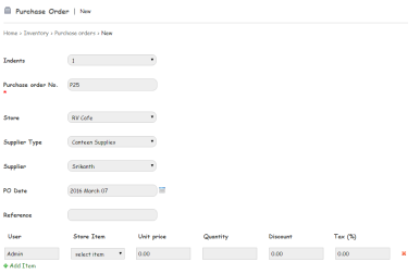 Aamra ERP for Schools Inventory Module