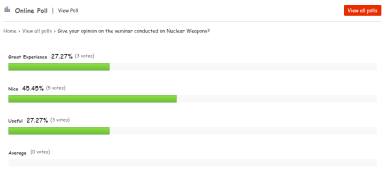 Aamra Student Management System Poll Module